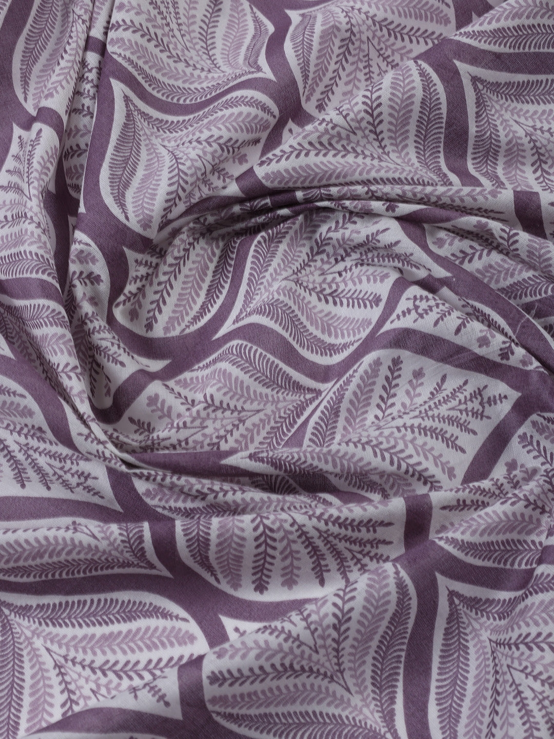 Printed Cotton Blend Unstitched Suit With Dupatta