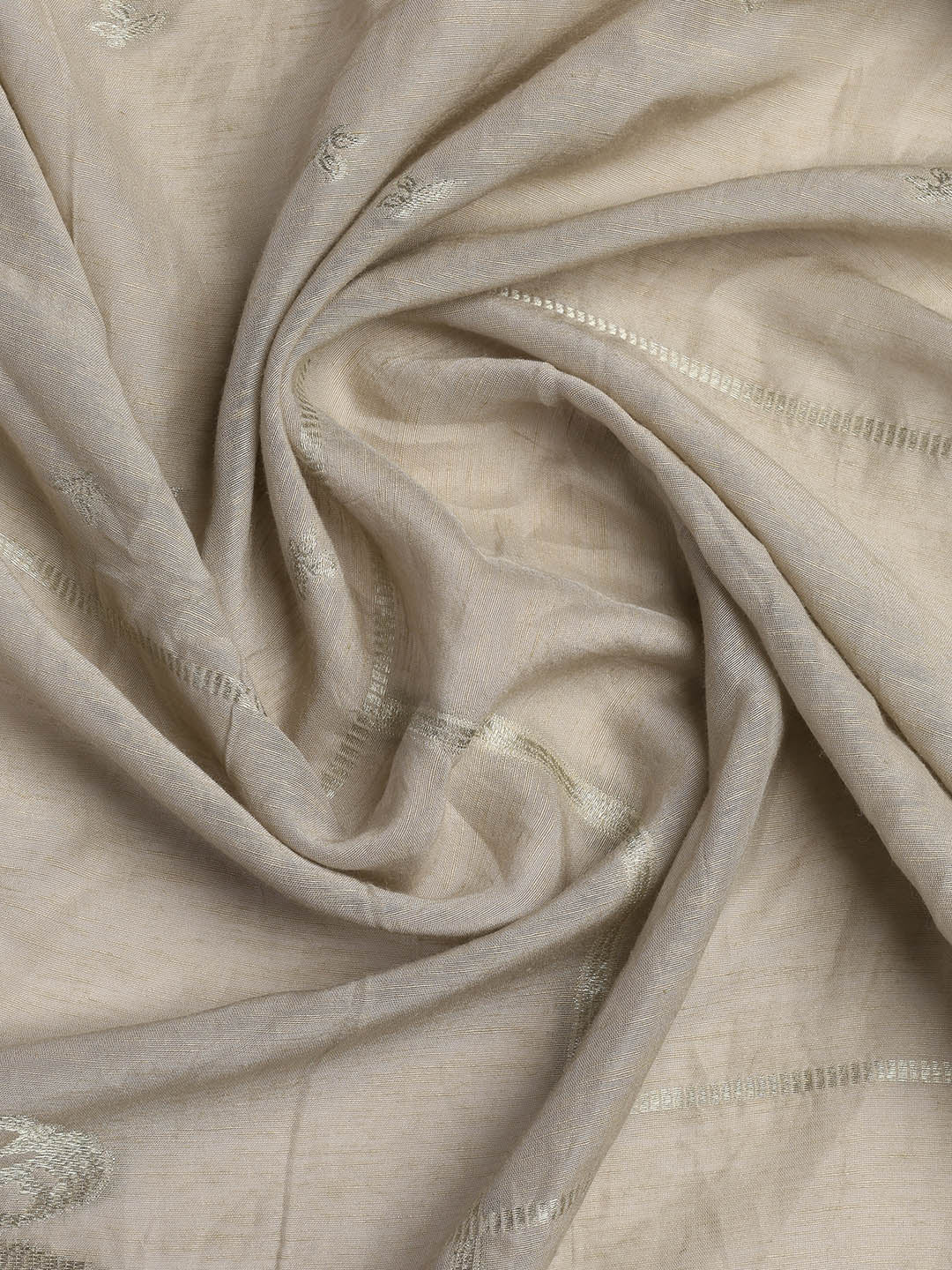 Embroidery Linen Unstitched Suit With Dupatta