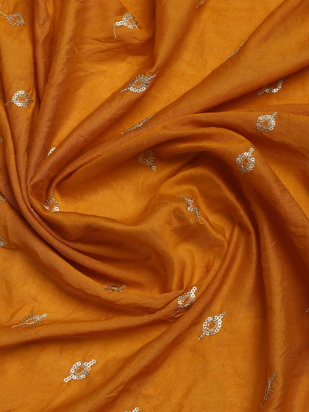 Embroidered Cotton Blend Unstitched Suit Piece With Dupatta