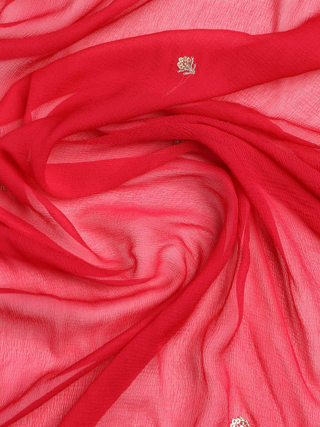 Printed Embroidered Muslin Unstitched Suit With Dupatta