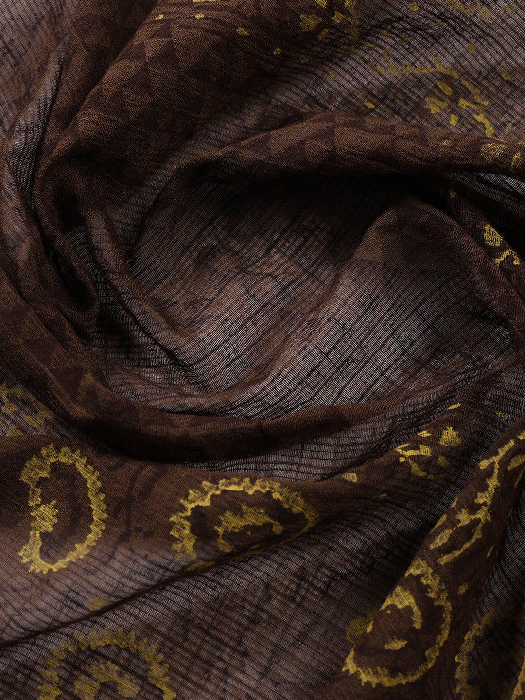 Printed Cotton Blend Unstitched Suit With Dupatta