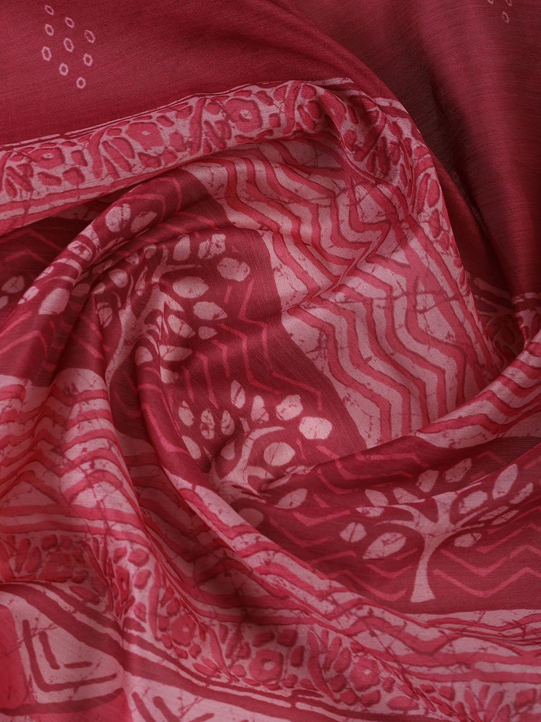 Neck Embroidery Chanderi Unstitched Suit With Dupatta