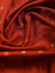 Woven Art Silk Unstitched Suit Piece With Dupatta