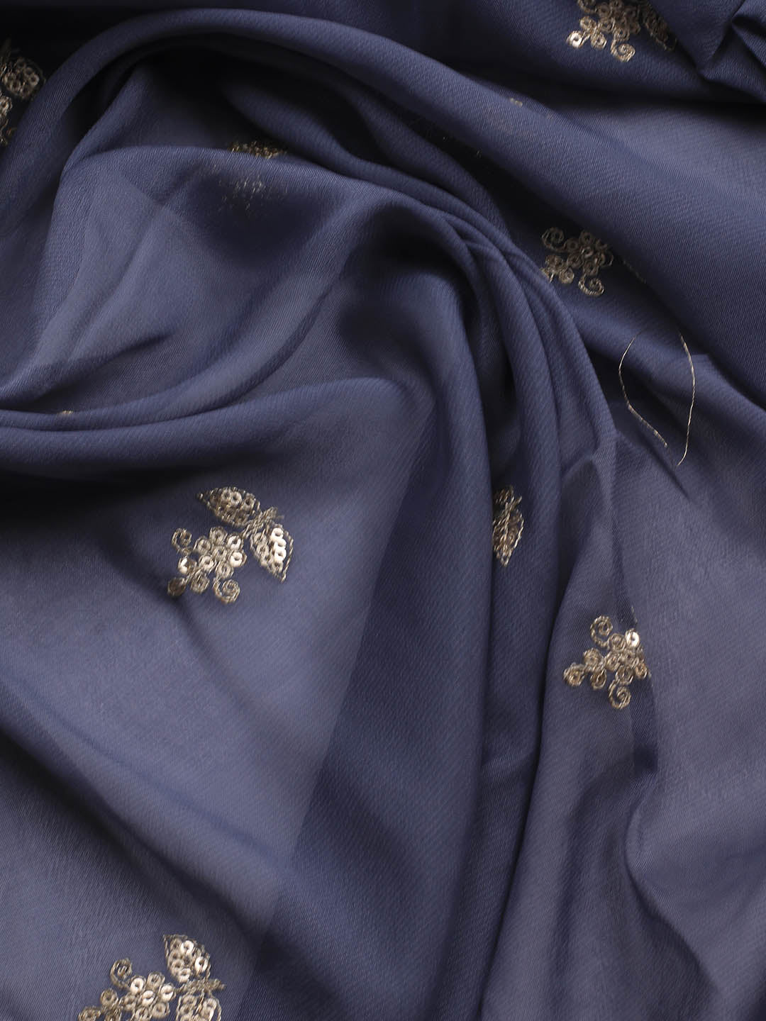 Zari Jaal Art Silk Unstitched Suit Piece With Dupatta