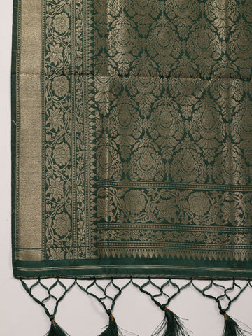 Zari Jaal Handloom Woven Saree