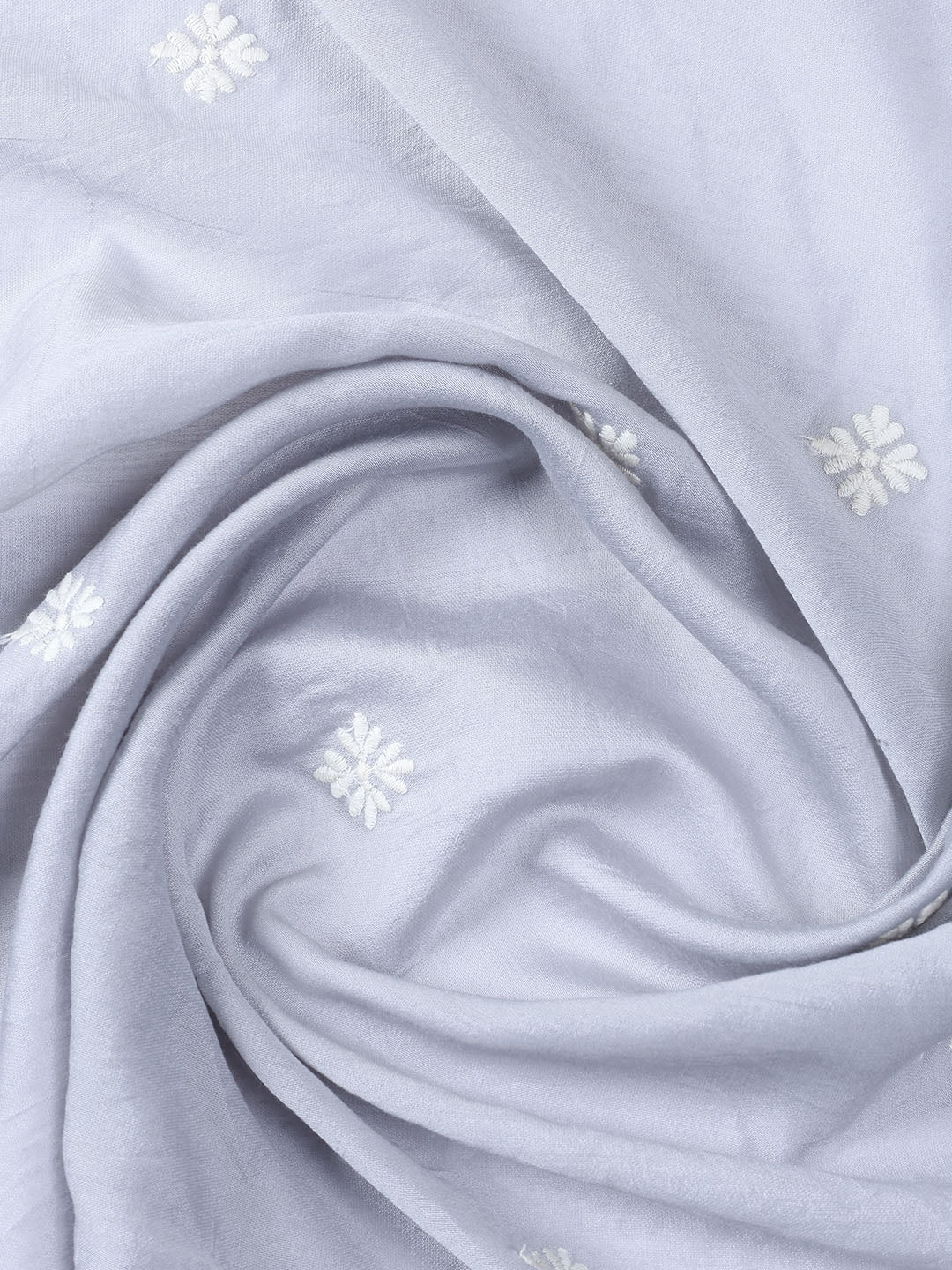 Printed Cotton Blend Unstitched Suit With Dupatta