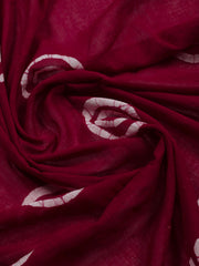 Printed Cotton Blend Unstitched Suit With Dupatta