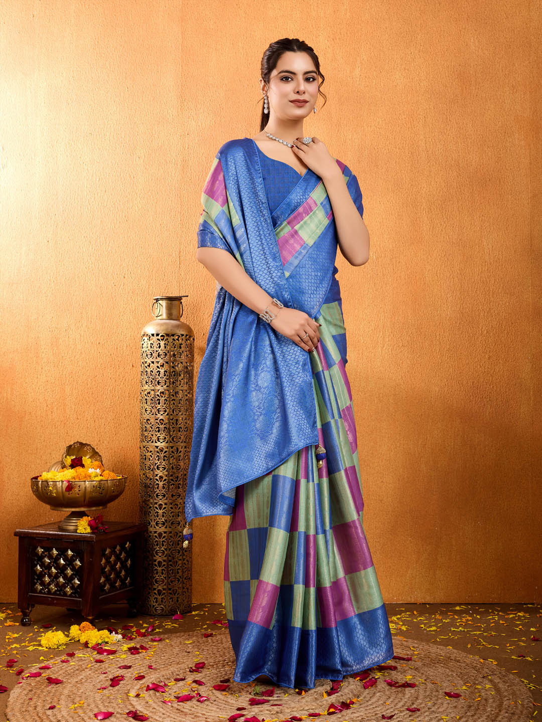 Printed Art Silk Saree