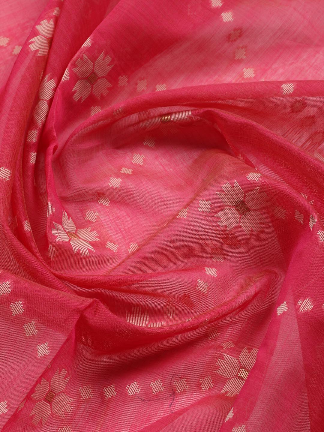 Jamdani Chanderi Unstitched Suit Piece With Dupatta
