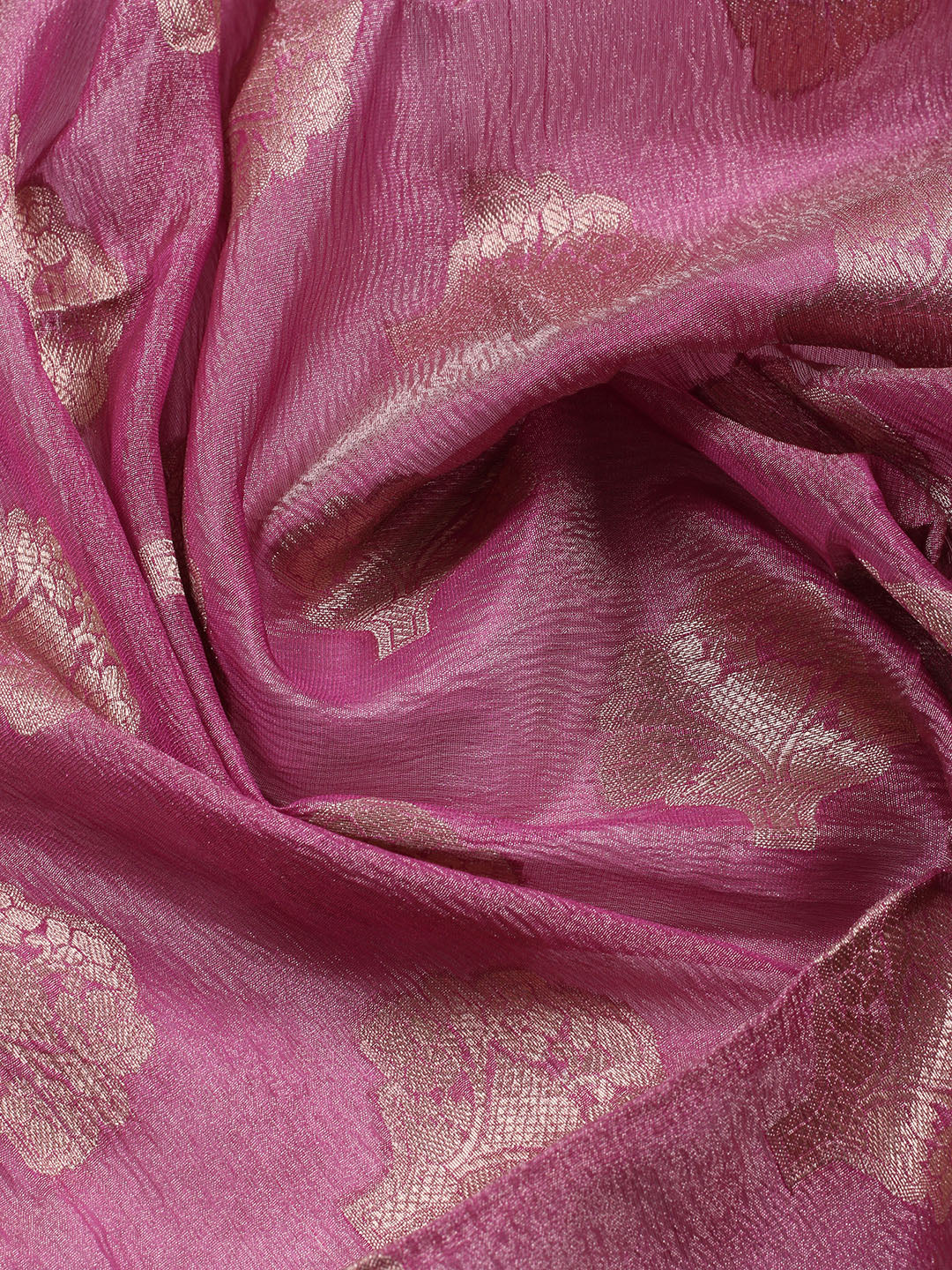 Neck Embroidered Tissue Unstitched Suit Piece With Dupatta