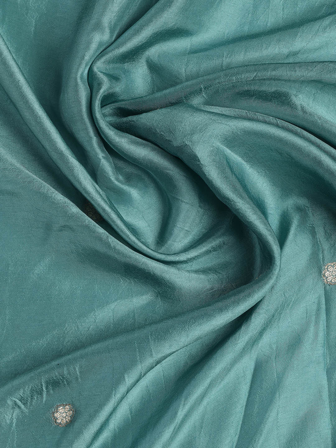 Embroidered Chanderi Unstitched Suit Piece With Dupatta