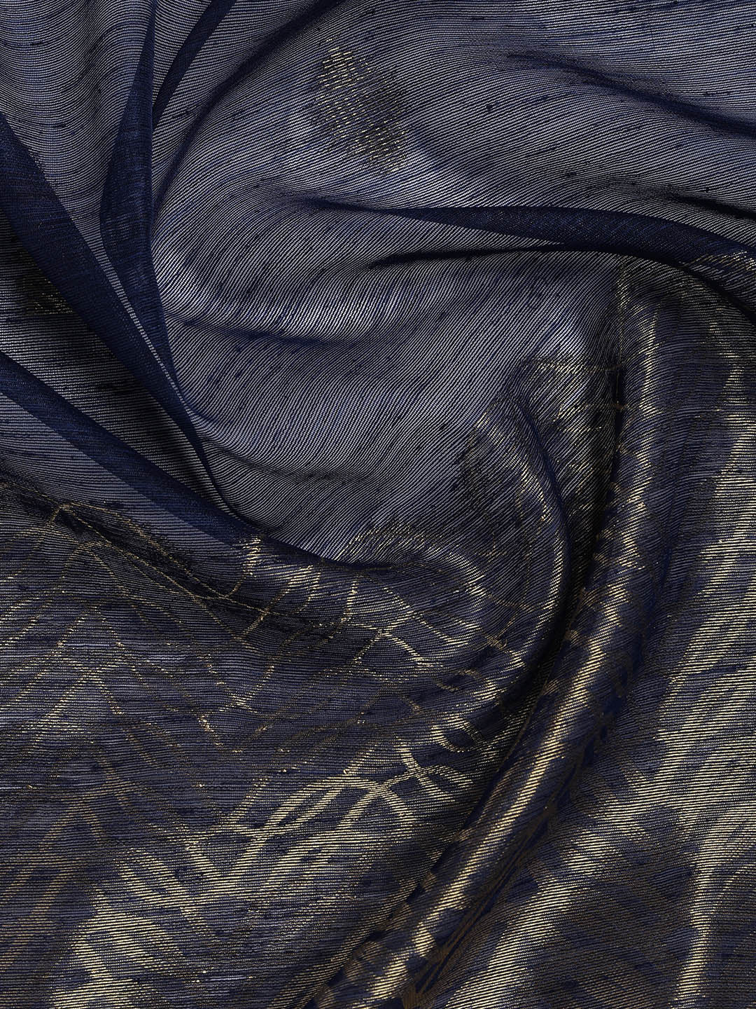 Woven Chanderi Unstitched Suit Piece With Dupatta
