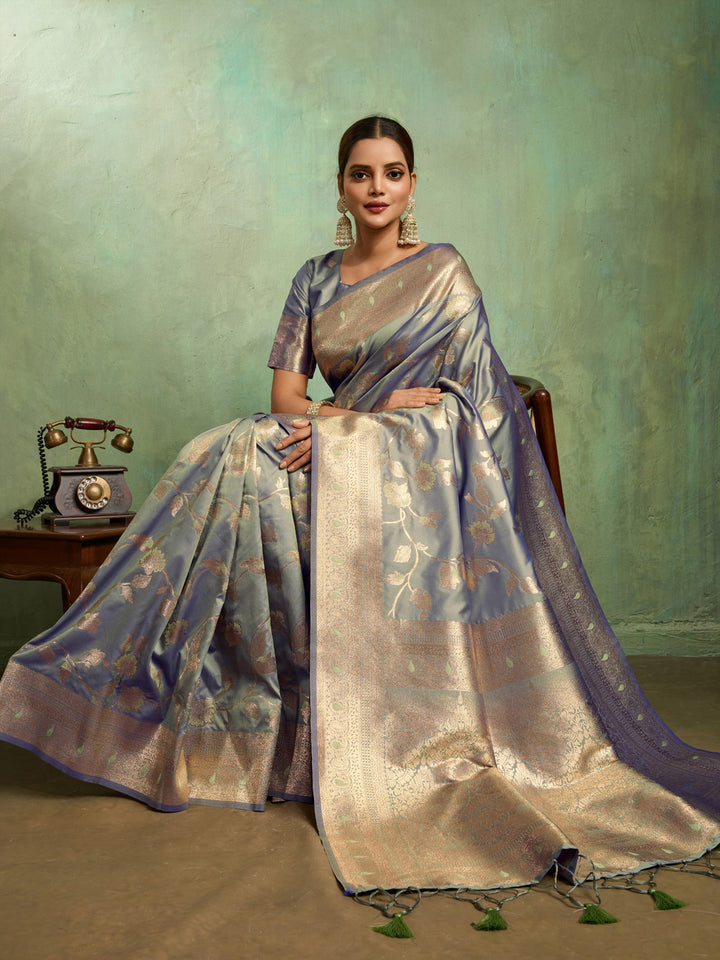 Woven Design Art Silk Saree
