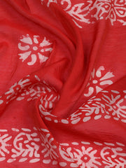 Schiffli Embroidery Cotton Blend Unstitched Suit With Dupatta