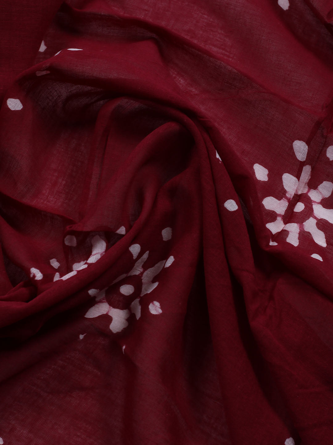 Printed Cotton Blend Unstitched Suit With Dupatta