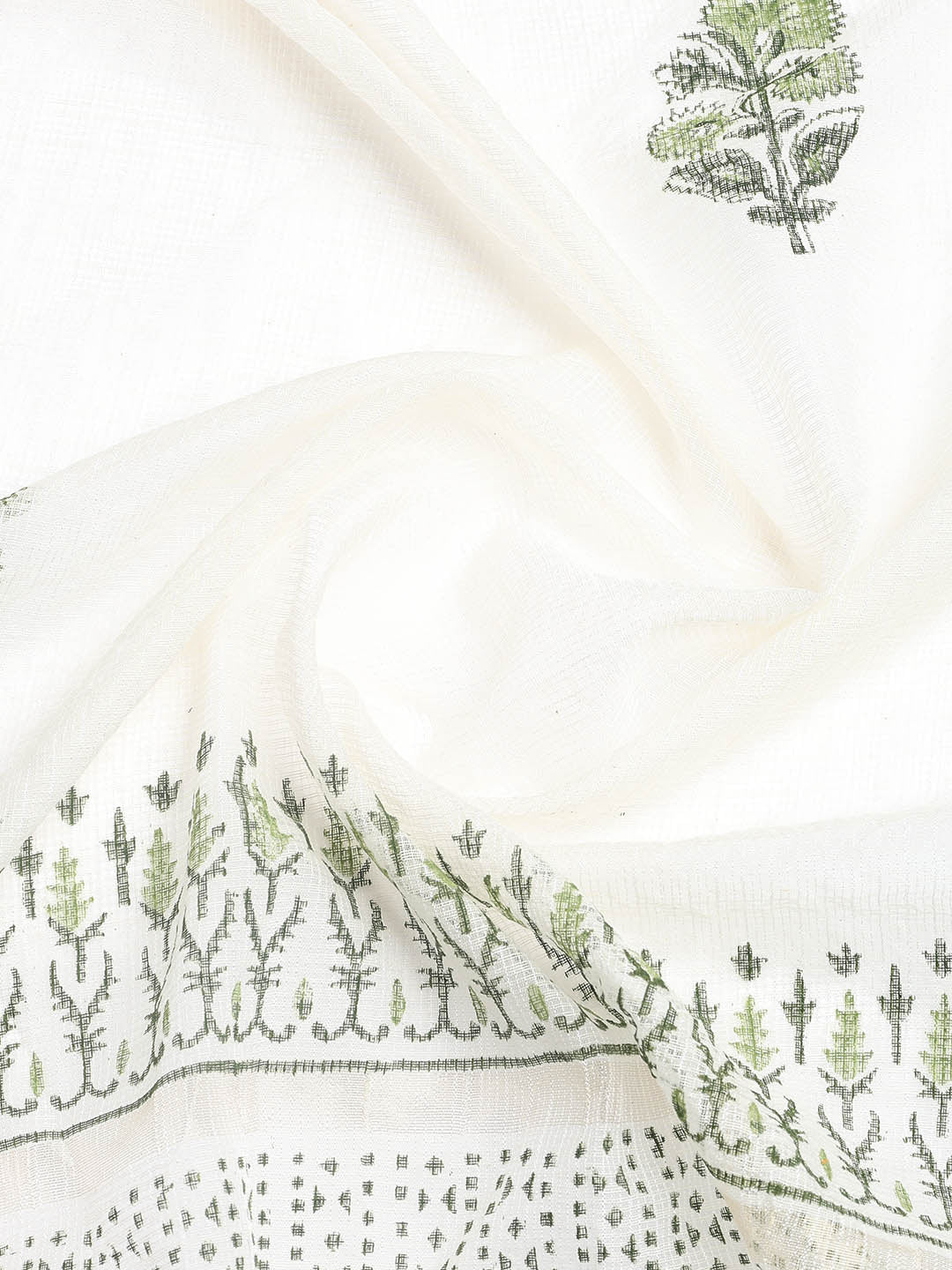 Neck Embroidered Cotton Blend Unstitched Suit With Dupatta