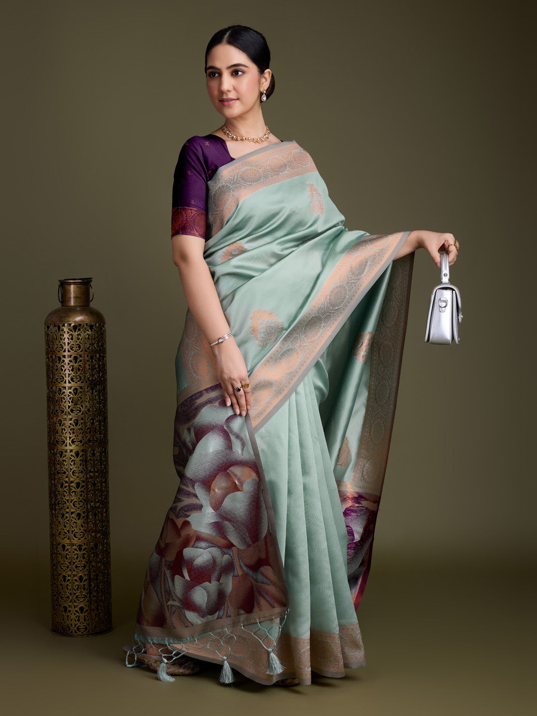 Woven Design Art Silk Saree