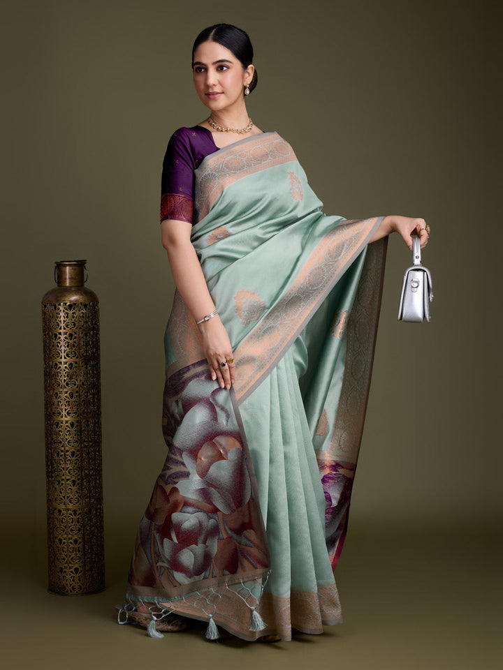 Woven Design Art Silk Saree