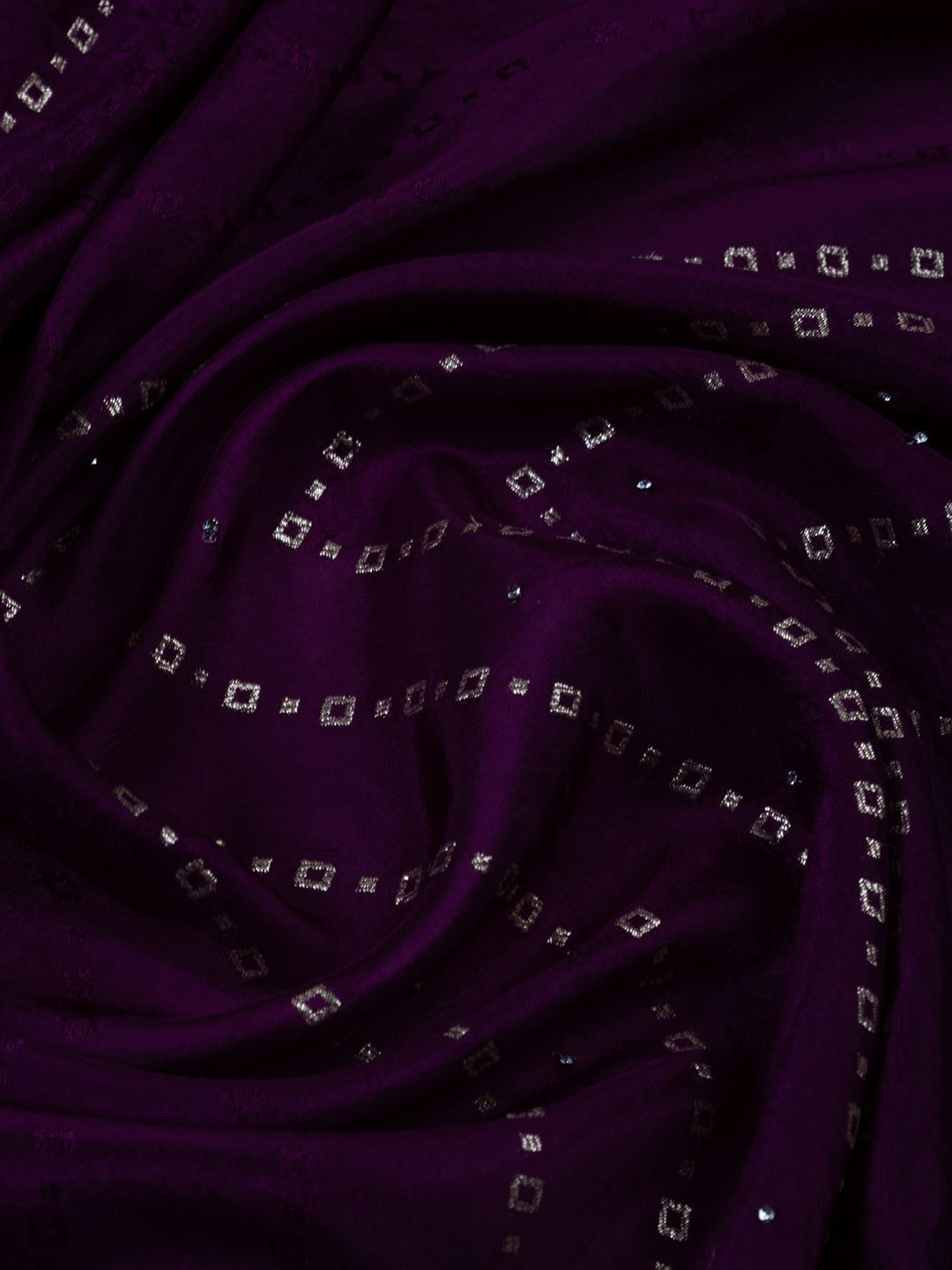 Booti Work Art Silk Unstitched Suit Piece With Dupatta