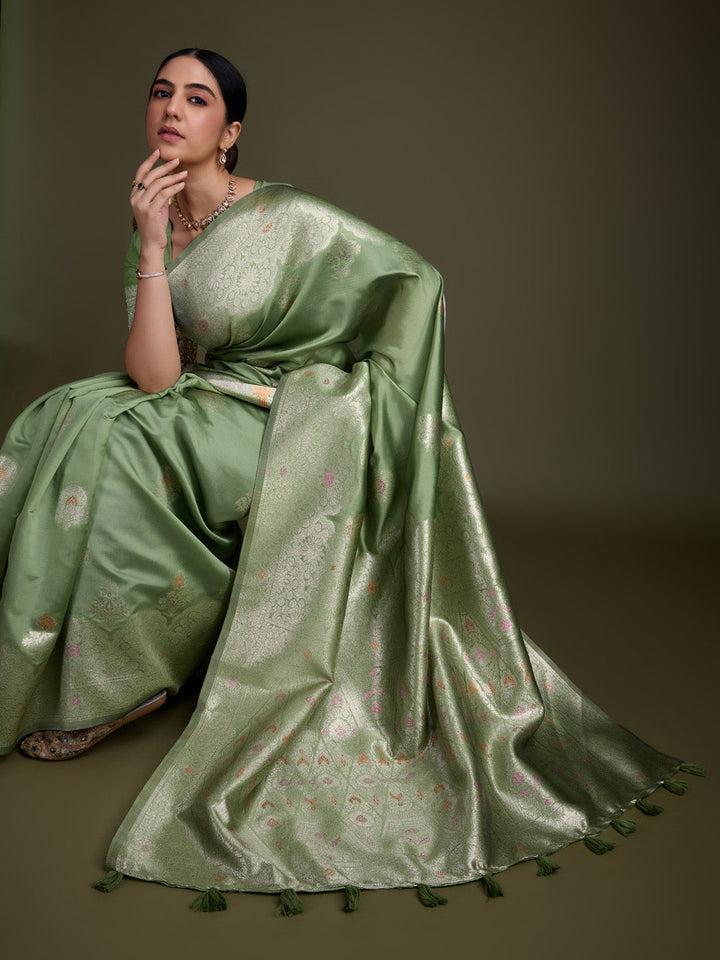 Woven Design Art Silk Saree