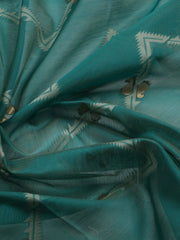 Jamdani Chanderi Unstitched Suit Piece With Dupatta
