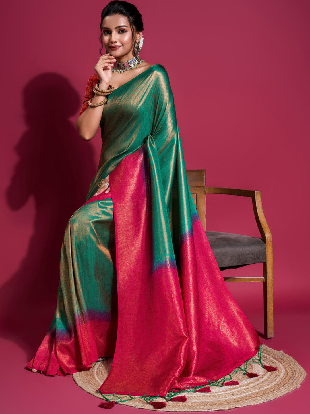 Woven Design Art Silk Saree