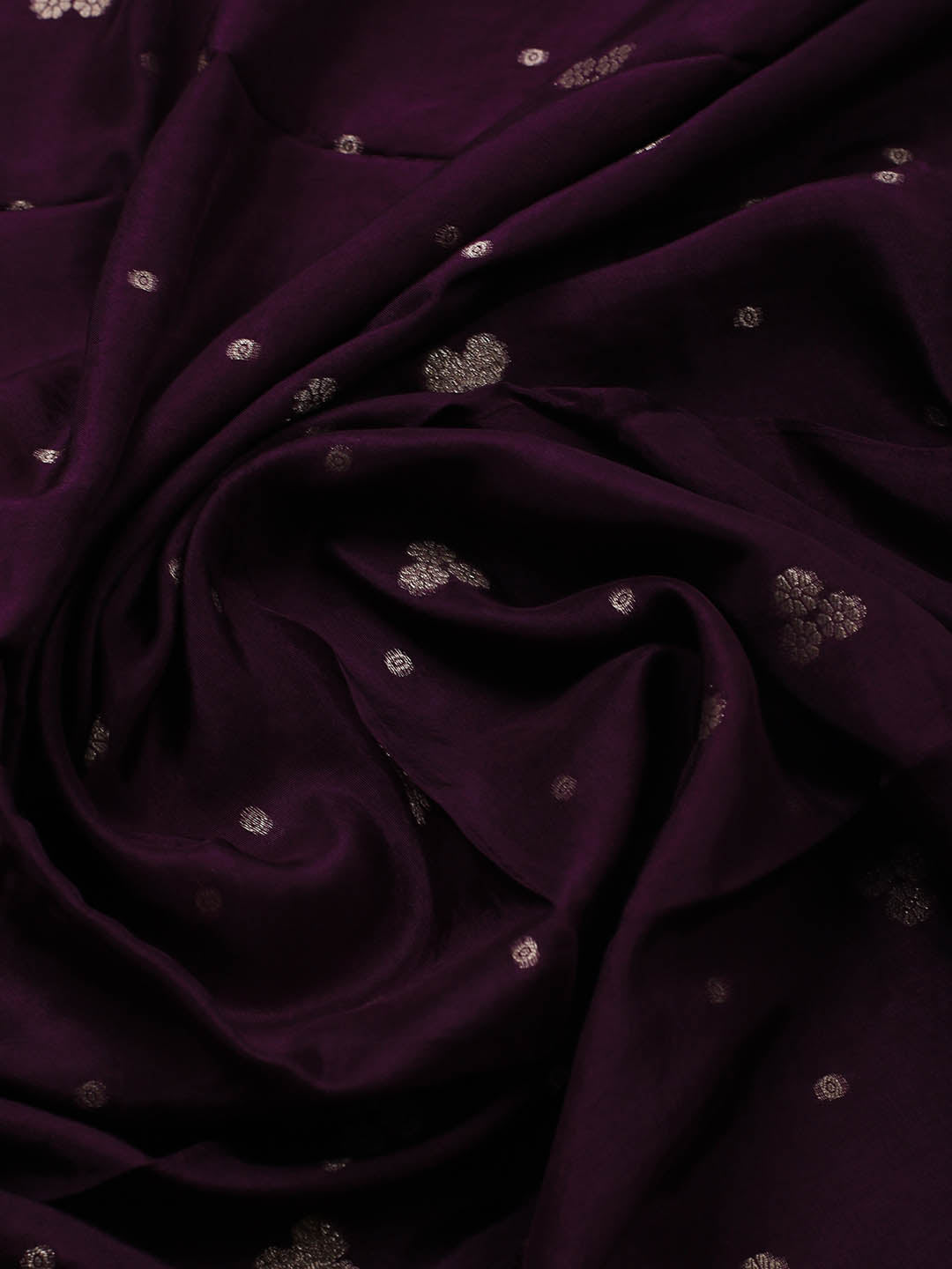 Embroidery Chanderi Unstitched Suit With Dupatta