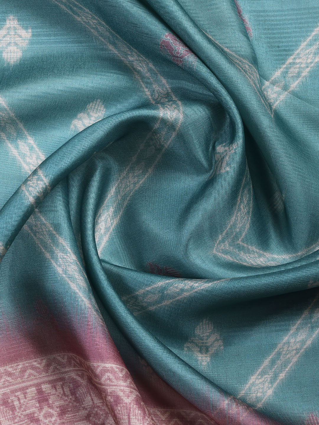 Embroidered Chanderi Unstitched Suit Piece With Dupatta