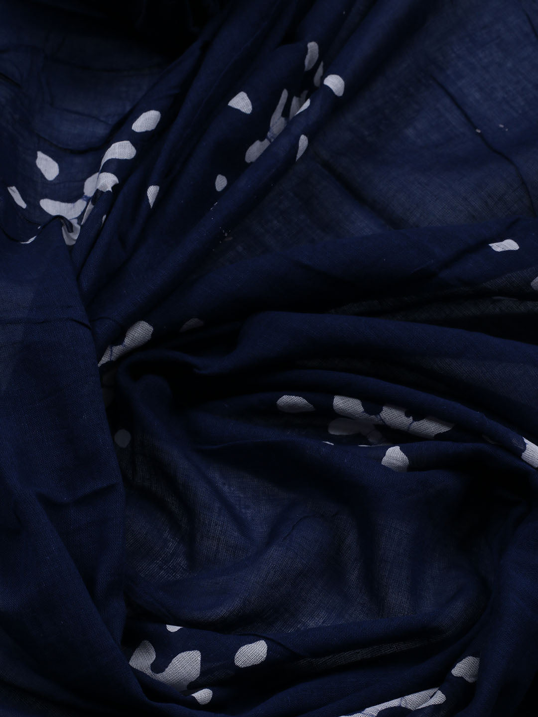 Printed Cotton Blend Unstitched Suit With Dupatta