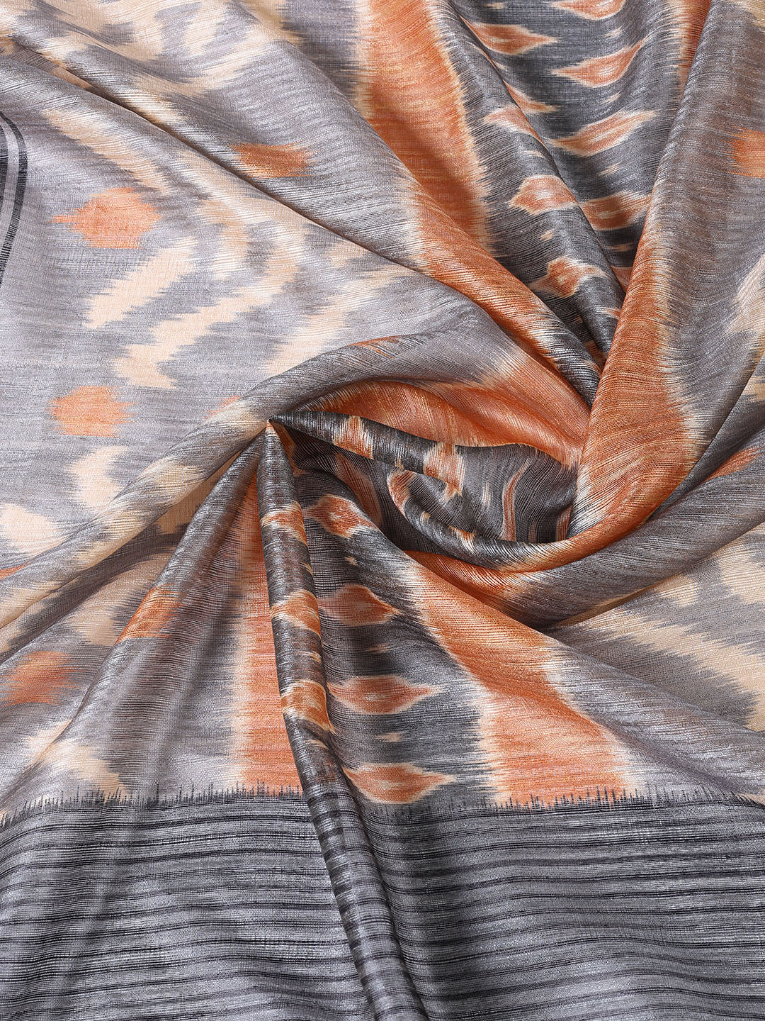 Kantha Work Chanderi Unstitched Suit With Dupatta