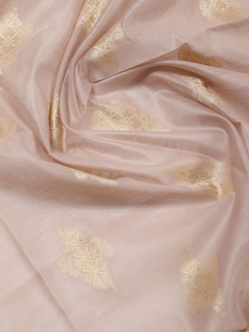 Woven Chanderi Unstitched Suit With Dupatta