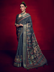 Printed Art Silk Saree