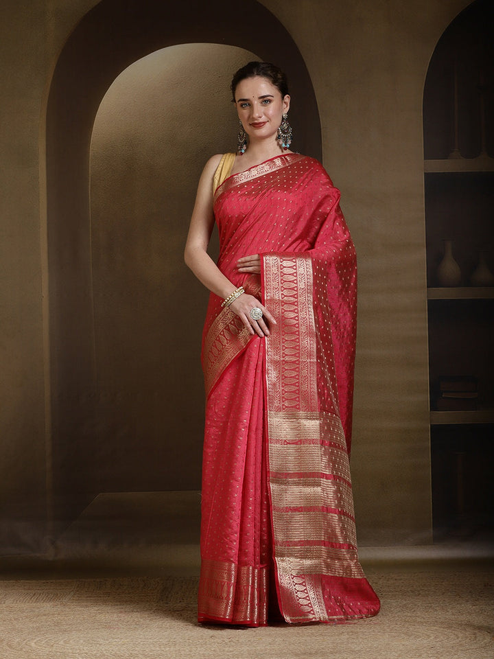 Woven Design Art Silk Saree