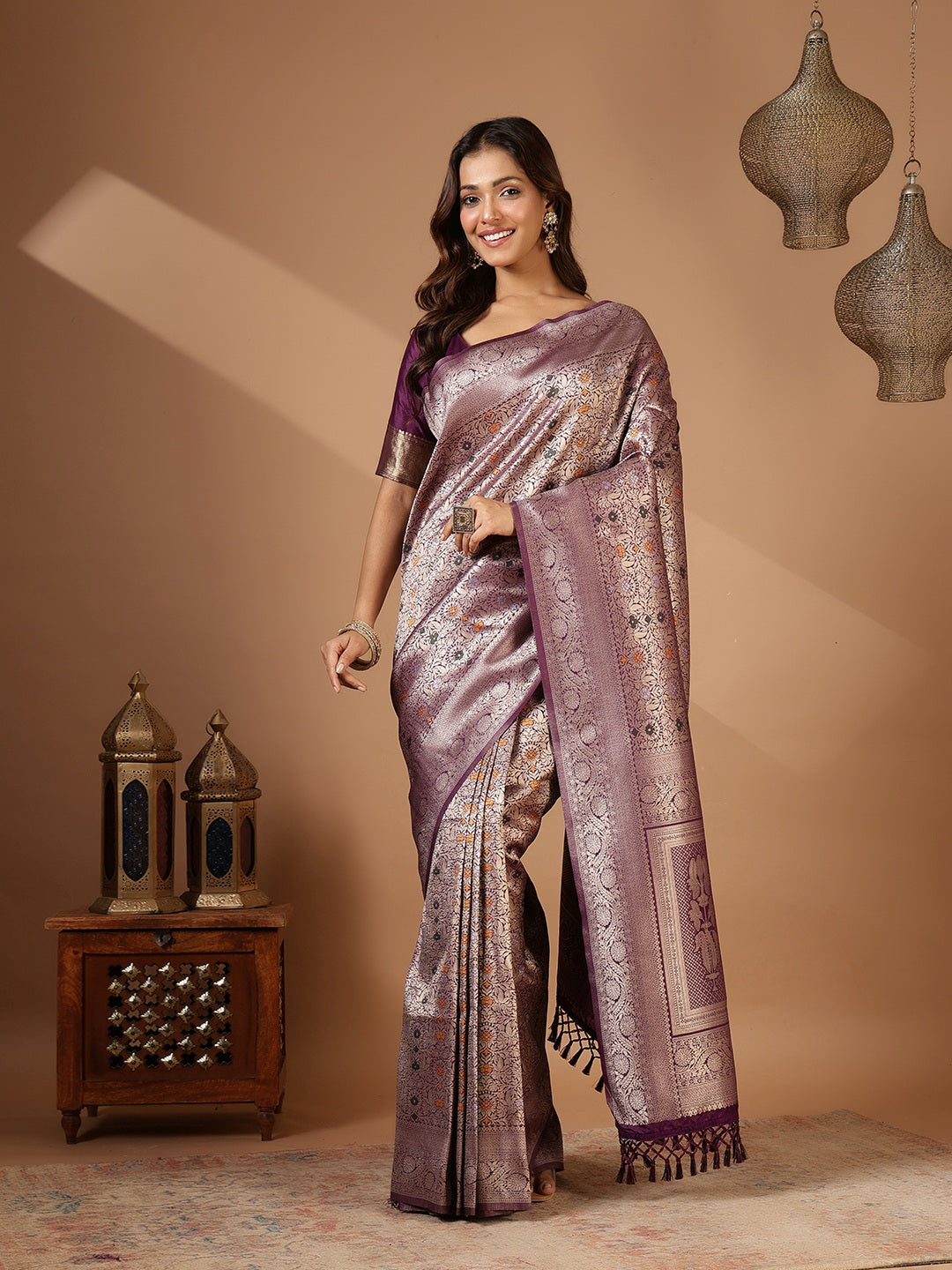 Woven Design Art Silk Saree