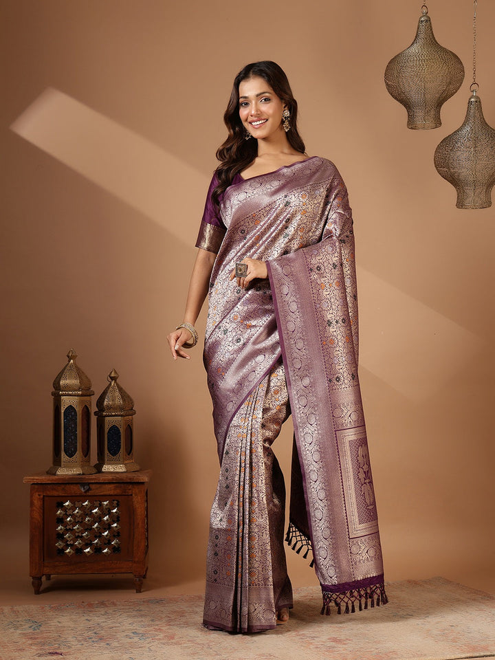 Woven Design Art Silk Saree