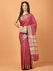 Zari Border Woven Handloom Saree