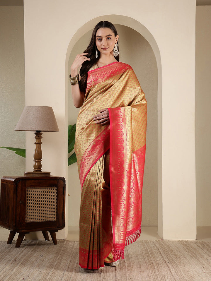 Woven Design Art Silk Saree