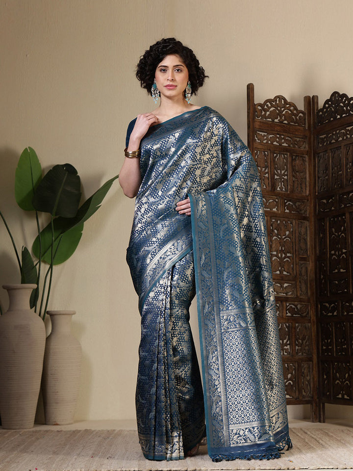Woven Design Art Silk Saree