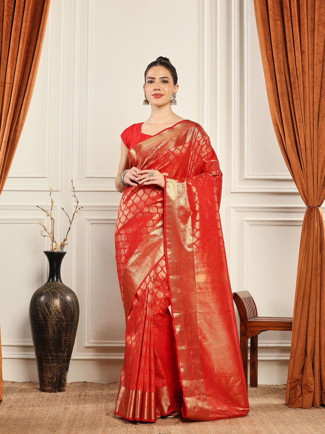 Woven Design Art Silk Saree