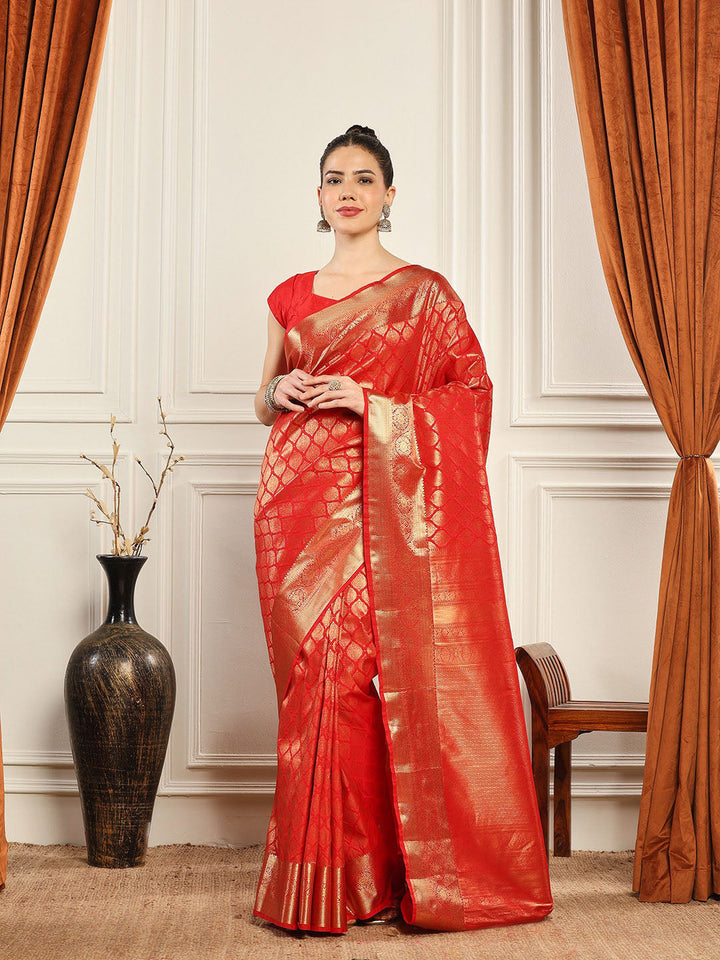 Woven Design Art Silk Saree