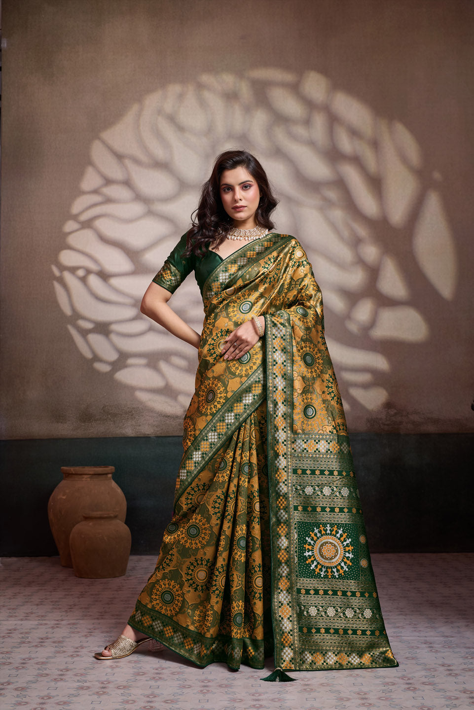 Woven Design Banarasi Silk Saree