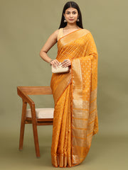 Zari Border Woven Handloom Saree