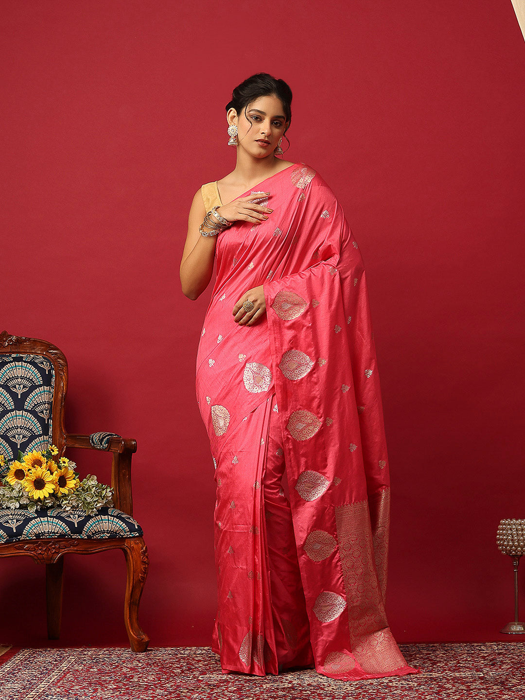 Woven Design Art Silk Saree