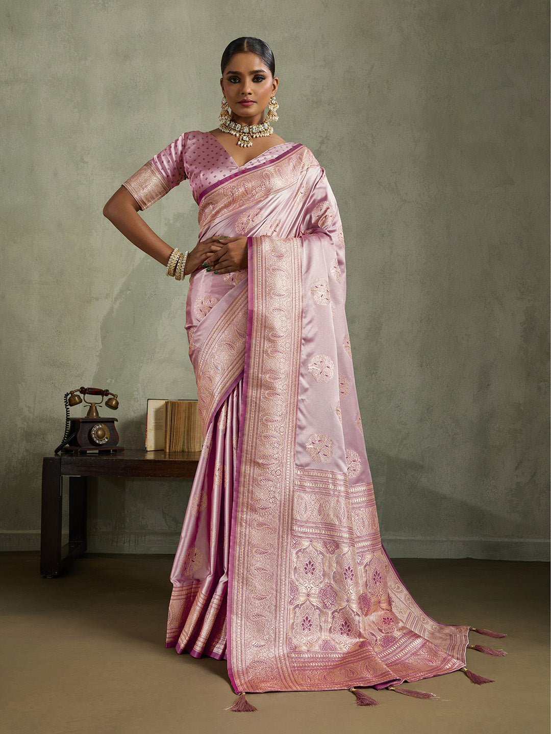 Woven Design Art Silk Saree