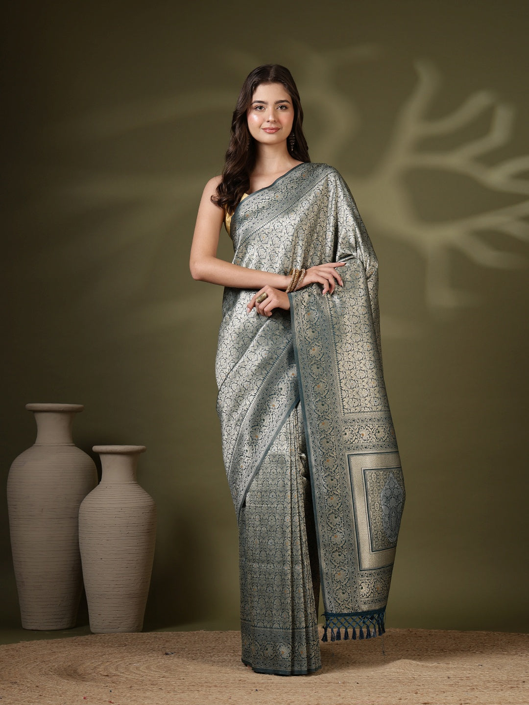 Woven Design Art Silk Saree