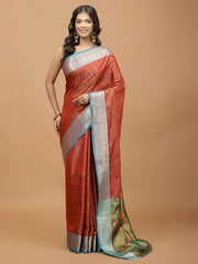 Resham Jaal Woven Handloom Saree