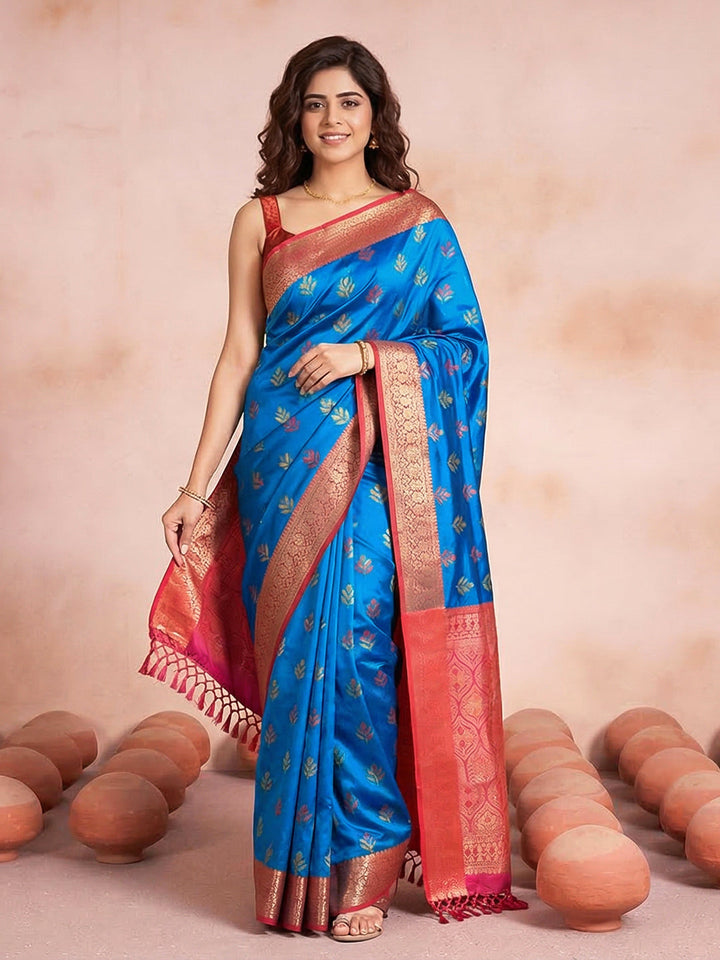 Woven Design Art Silk Saree