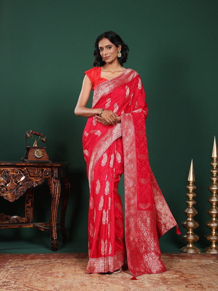 Woven Design Dola Silk Saree