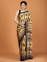 Digital Printed Crepe Woven Saree