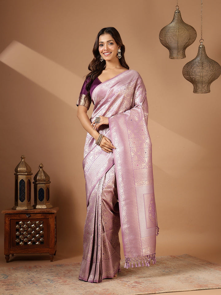 Woven Design Art Silk Saree